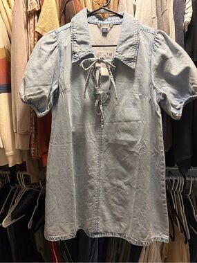 American Eagle Denim Tunic Dress